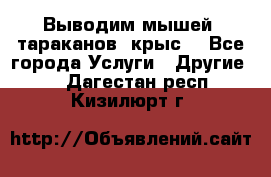 Выводим мышей ,тараканов, крыс. - Все города Услуги » Другие   . Дагестан респ.,Кизилюрт г.